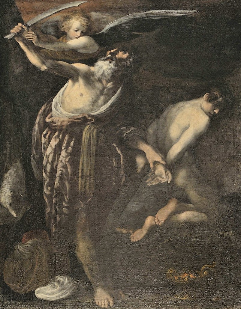 D 1630-53 Astolfo Petrazzi sacrifice isaacPinacoteca di Siena