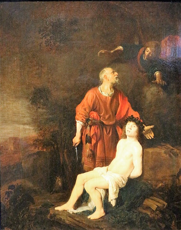 E 1640-50_ca Salomon_de_bray,_offerta_di_abramo_(sacrificio_di_isacco),_ Museum Catharijneconvent Utrecht