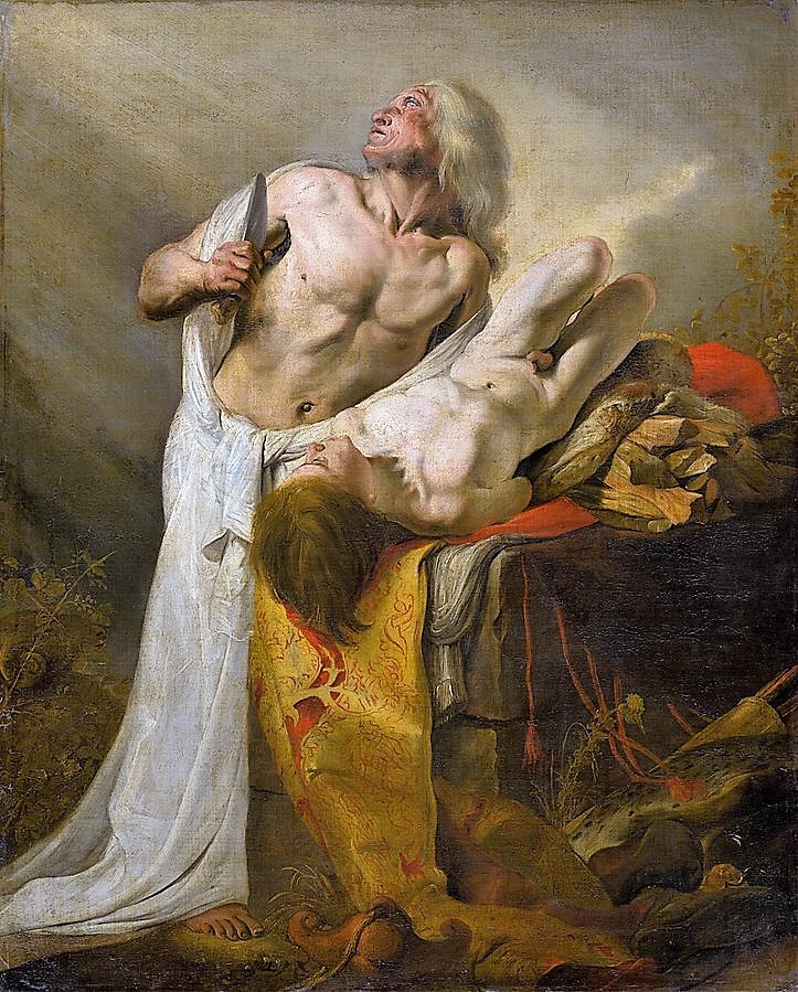1630-40 the-sacrifice-of-isaac--pieter-de-grebber galerie nationale slovaque