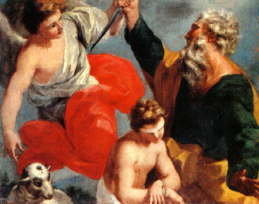 1712 Antonio_Filocamo sacrifice isaac Pinacoteca Zelantea, Acireale