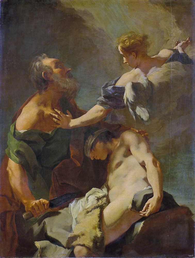 1730-35 Piazetta sacrifice Isaac Gemaldegalerie Dresde
