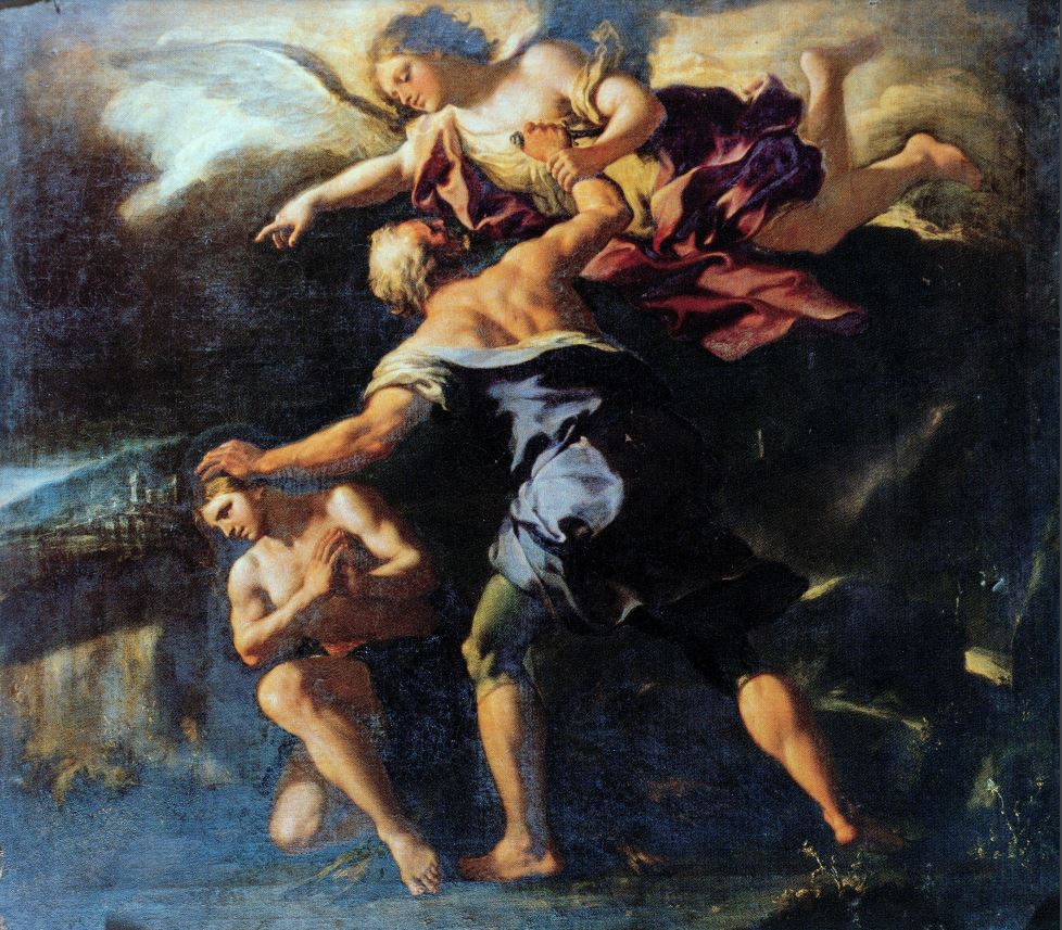 C 1682-1728 Matteis, Paolo de sacrifice isaac coll part