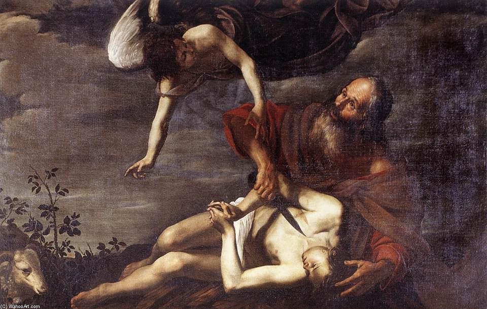 D Riminaldi Orazio Sacrificio di Isacco (1620-1630) Palazzo Barberini - Roma