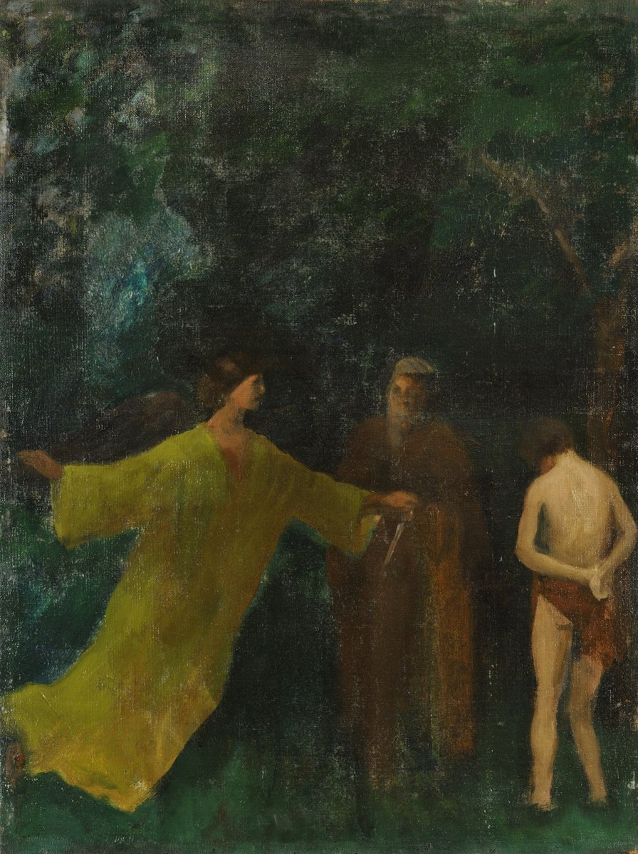 F 1901 Ferenczy sacrifice isaac Hungarian national Gallery bis