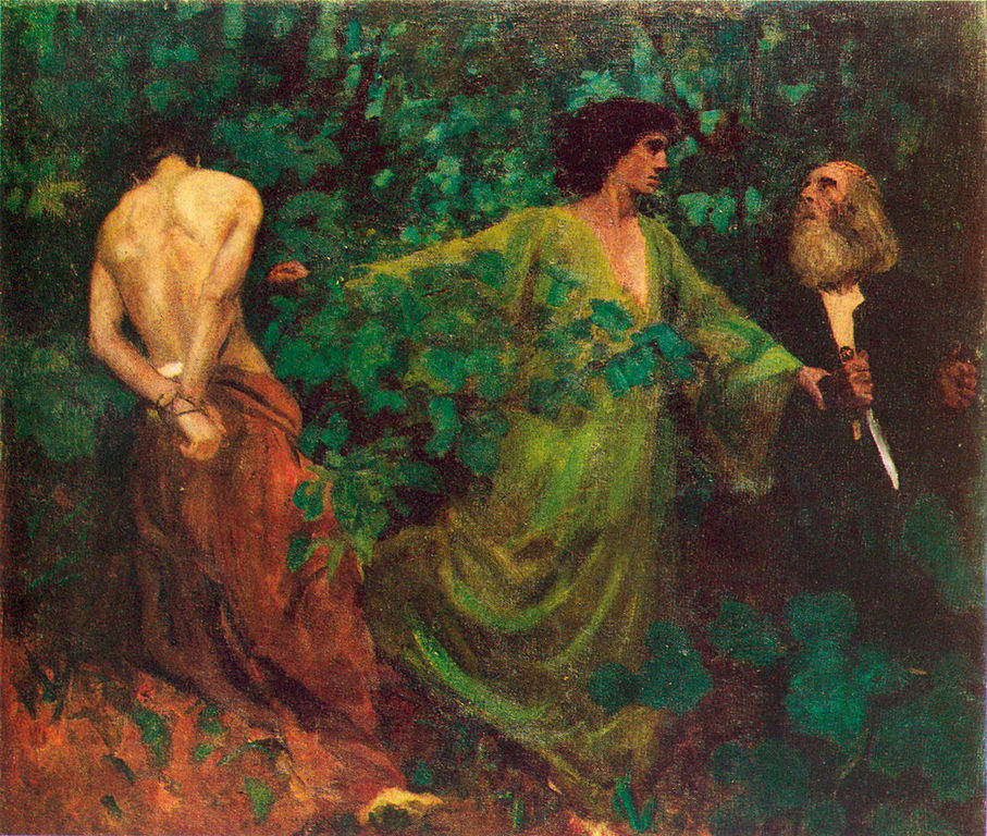 F 1901 Ferenczy sacrifice isaac Hungarian national Gallery