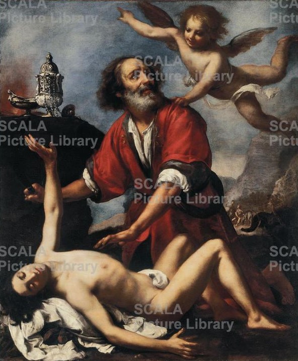 Sacrifice of Isaac - Ficherelli, Felice (1605-1660)