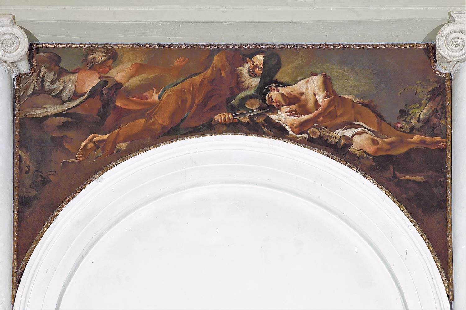 K Tiepolo Gianbattista 1720 ca sacrifice isaac pennacchi-dell’Ospedaletto Venise