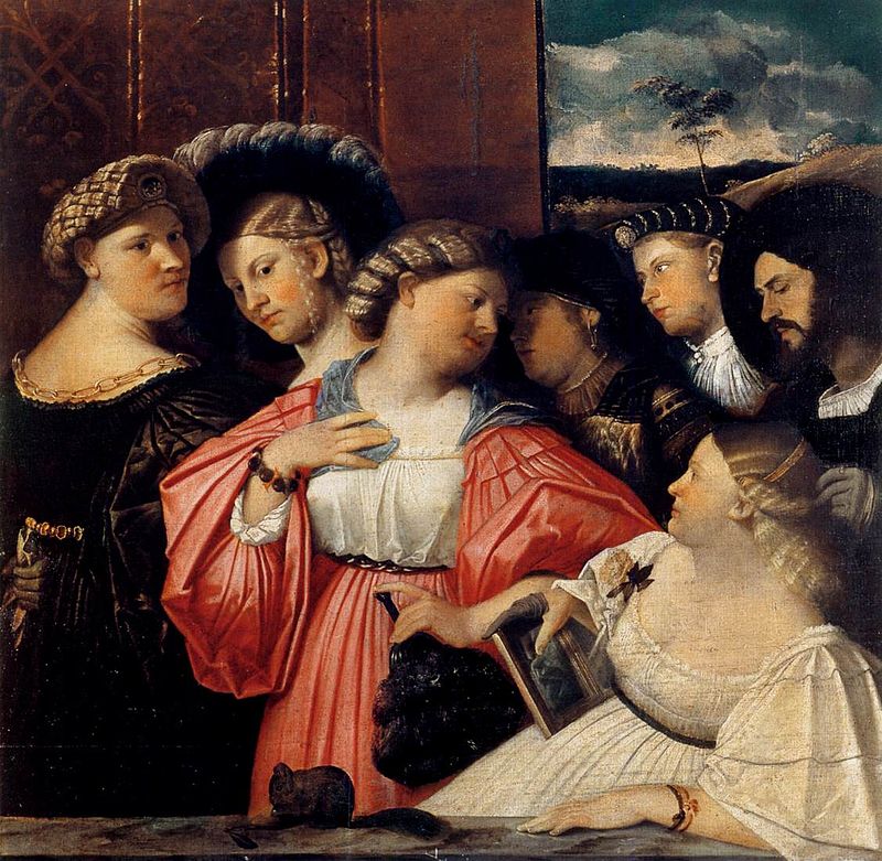 Giovanni_Cariani 1519-_Sette_Ritratti_Albani_(Seven_Albani_Portraits)_-coll part