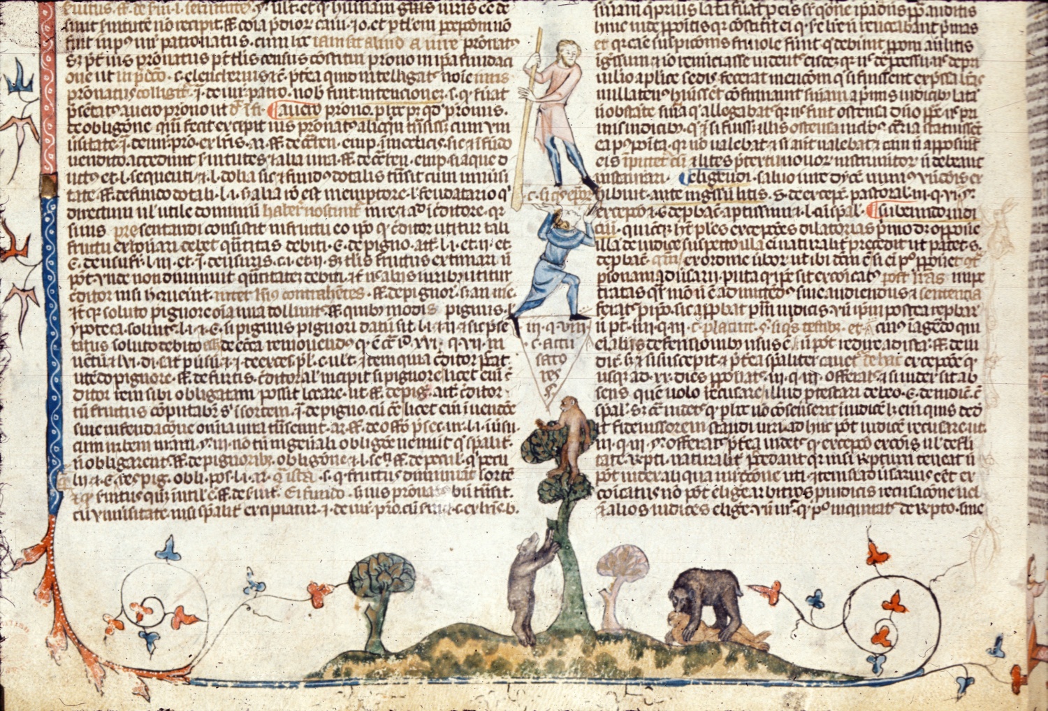 1340 ca Smithfield Decretals. London, British Library MS Royal 10E IV, fol 151v