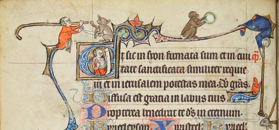Book of Hours (Use of Rome) 1320 ca Trinity college B.11.22 fol 26v