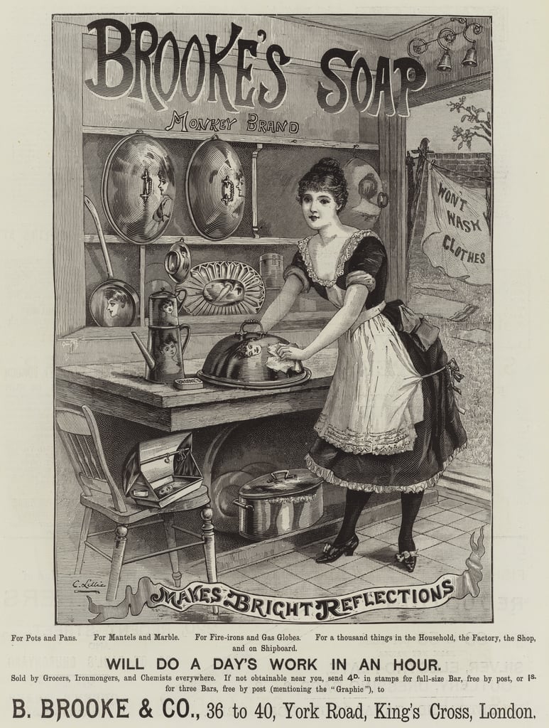 Brooke_s_Monkey_Brand_Soap The Graphic, 5 avril 1890