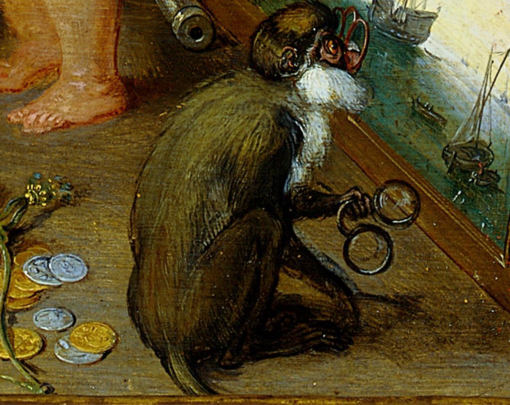Jan Brueghel 1617 Le sens de la Vue detail