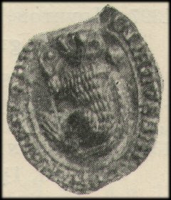 Richard of Hotun, 1305, IMIA CV SANIS NOSTRAT SERT GB Seal no.1388 Durham Cathedral Archive