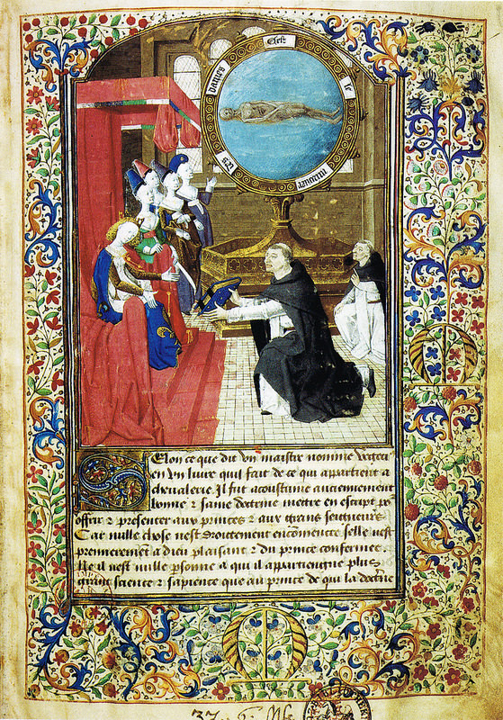 1450 Durand de Champagne Miroir des dames Wolfenbuttel Herzog August Bibliothek Cod. Guelf. 32.6 Aug. 2