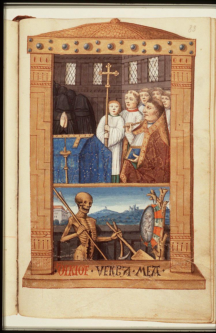 1490-1500 Book of Hours (use of Rome) The Hague, KB, 76 F 14 fol 83r
