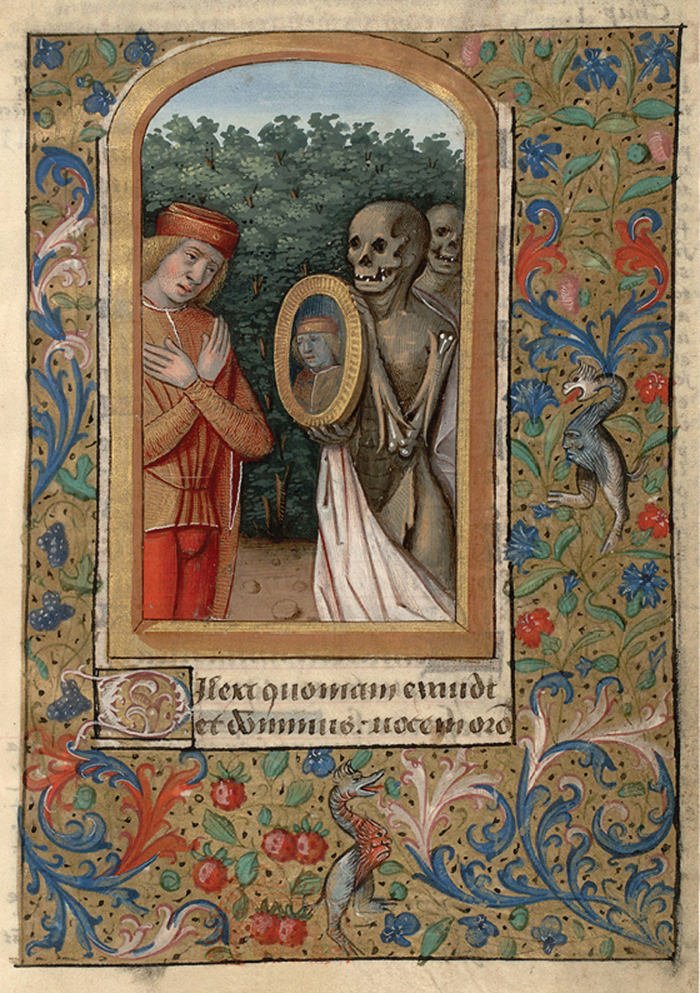 1490 ca Office of the Dead, Book of Hours Atelier de jean Bourdichon Bibliotheque Mazarine, Ms. 507, fol. 113