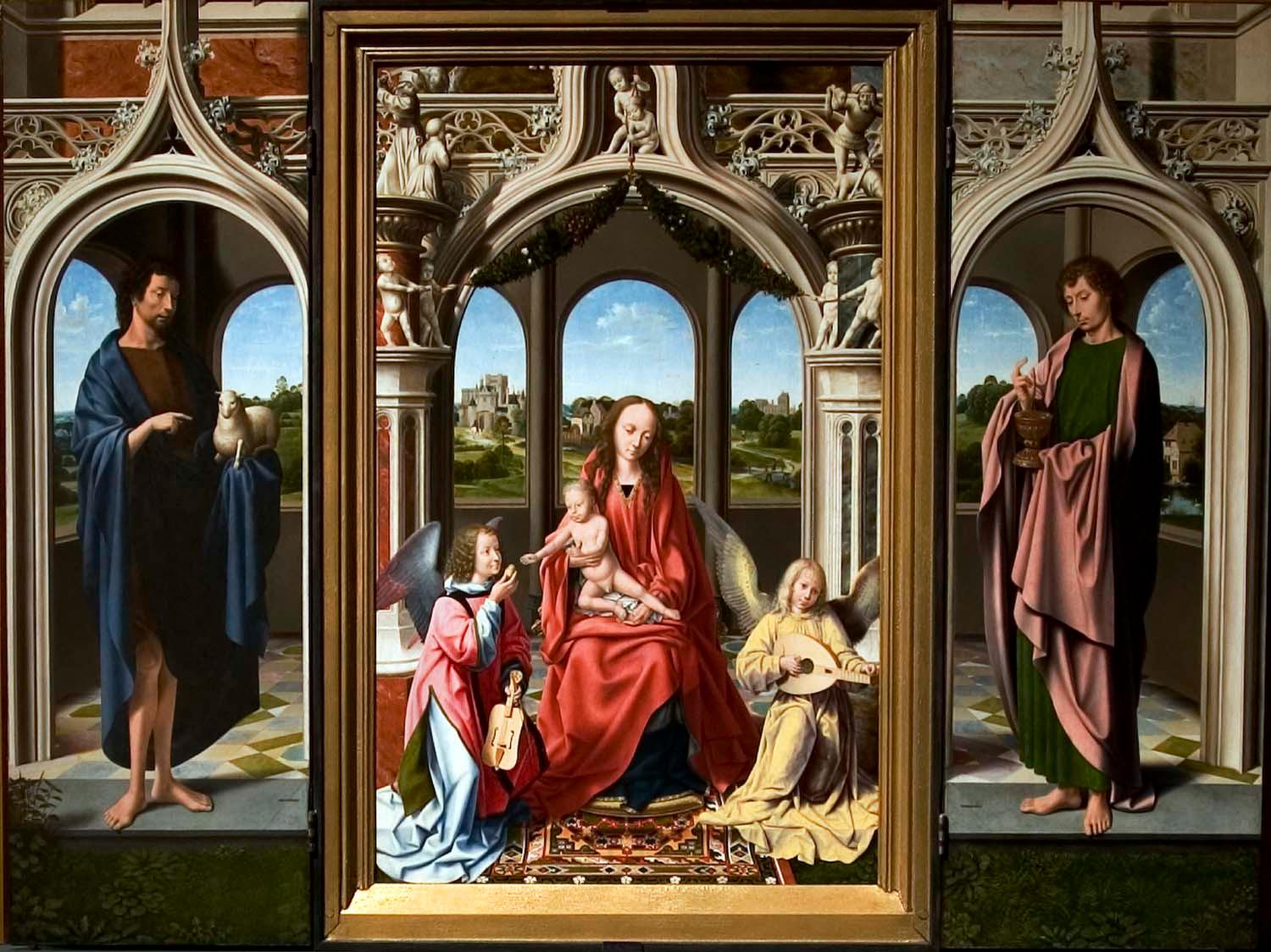 1500 ca The Morrison Triptych Toledo Museum of Art A