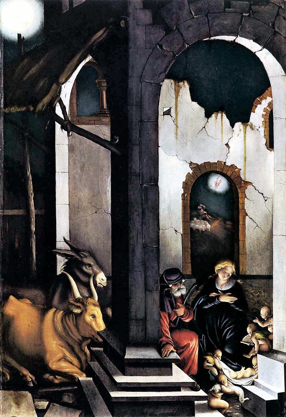1520 Hans_Baldung Nativity Alte Pinakothek, Munich