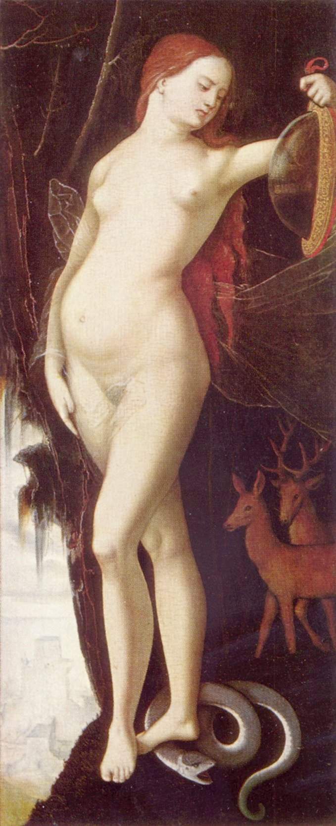 1529 Allegorie de la Prudence (melancolie) Hans Baldung Grien Alte Pinakothek, Munich