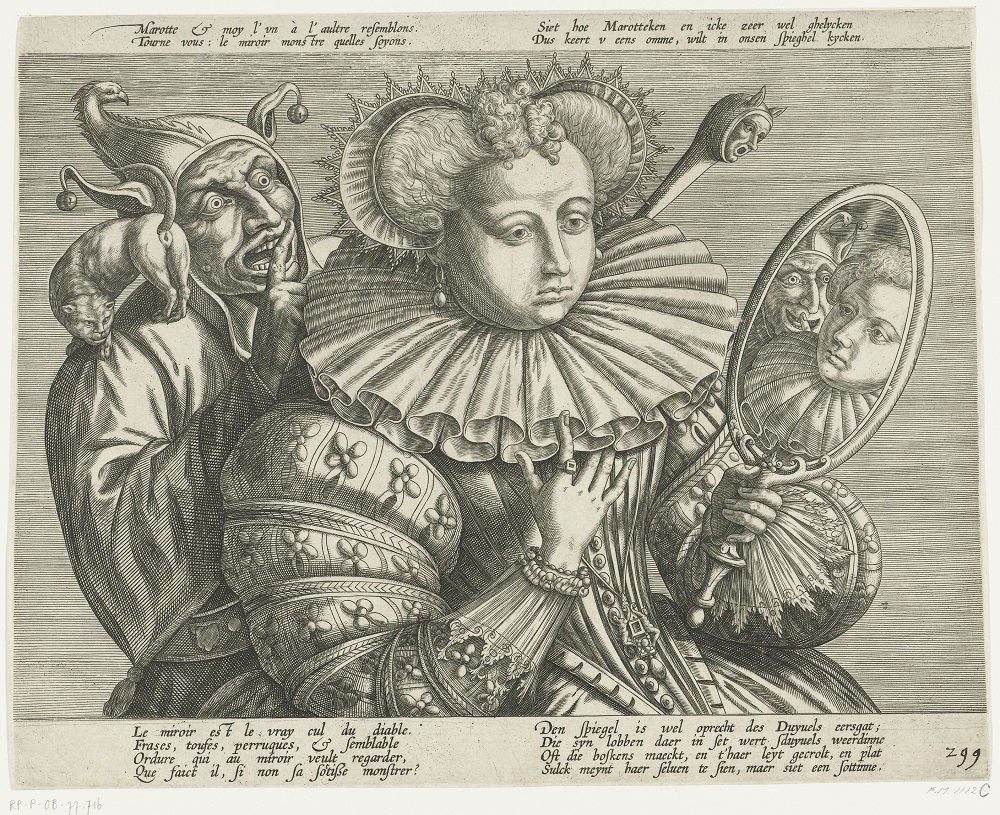 1580-1600 Le miroir est le vray cul du diable anonyme