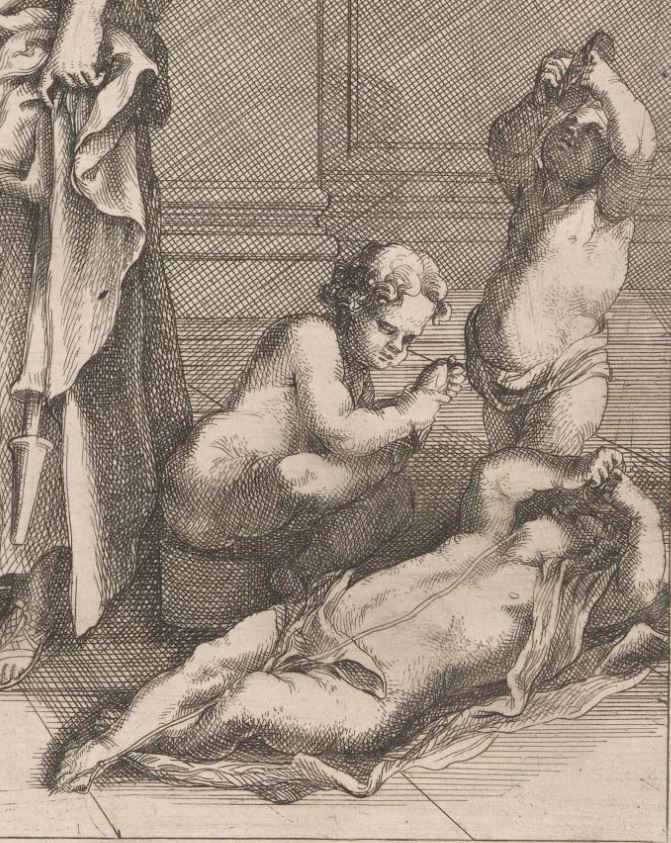 1683 Antonio Domenico Triva Allegorie der Selbsterkenntnis Institut fur Kunstgeschichte der LMU Munchen putti