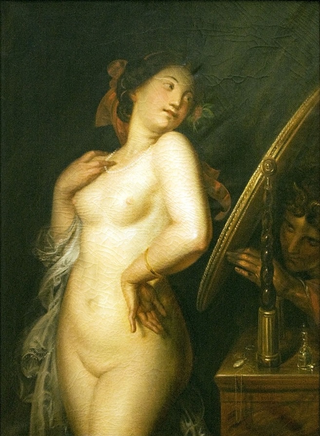 1856 Antoine Wiertz-Le miroir du diable