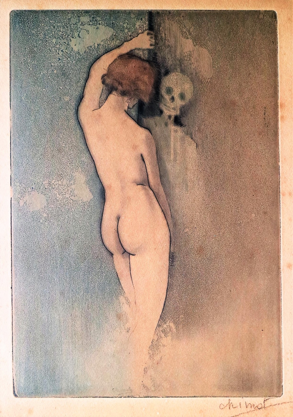 1921 edouard chimot La Mort, recueil l'Enfer
