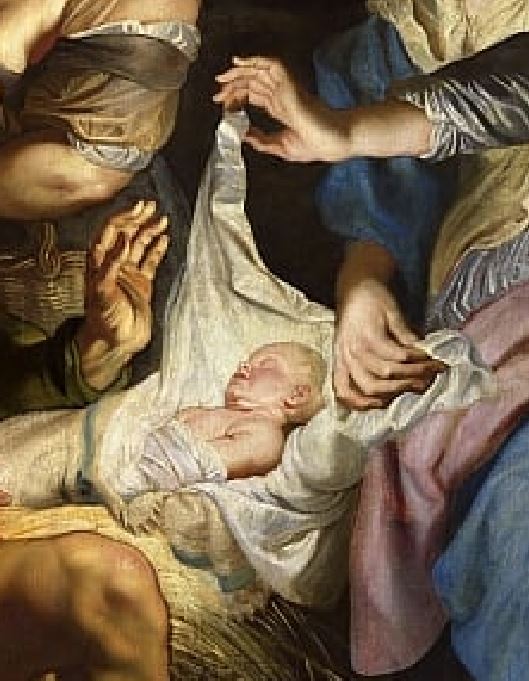 Peter_Paul_Rubens_-_The_Adoration_of_the_Shepherds_ca_1608_Pinacotheque Fermo detail