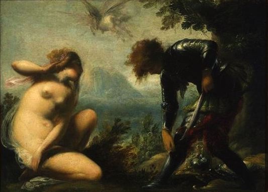 Angelique 1640-45 s’apprête à disparaître devant Roger - Cecco Bravo Chicago, Smart Museum of Art