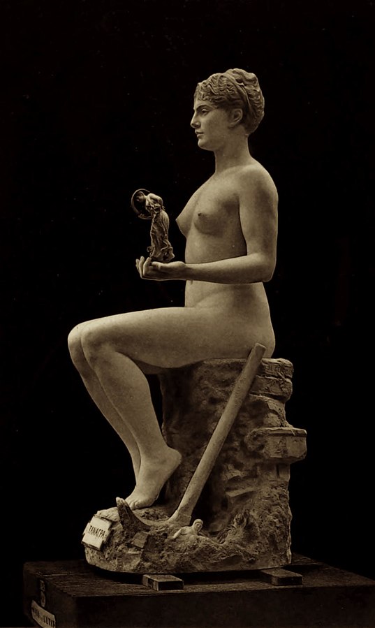 Gerome_Tanagra_Salon de 1890 Musee orsay photogravure Goupil