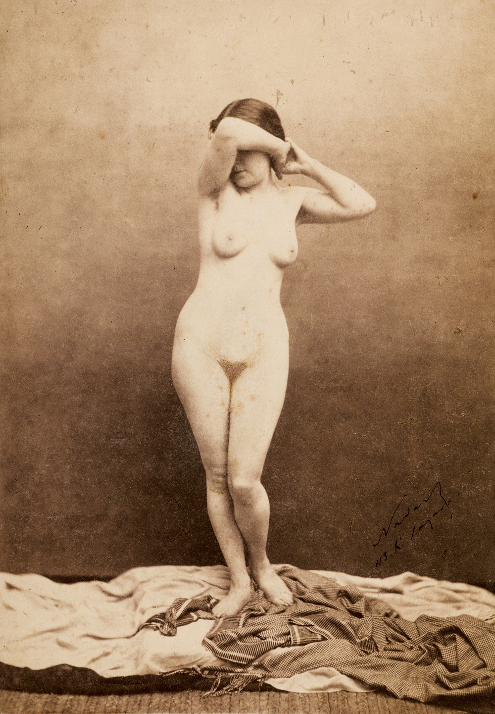 Mariette (Marie-Christine Roux) Nadar 1855, Wilson Centre for Photography