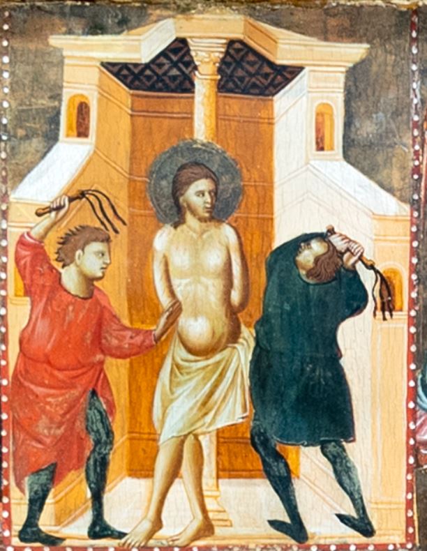 Flagellation 1295 ca Grifo di Tancredi Timken Museum San Diego
