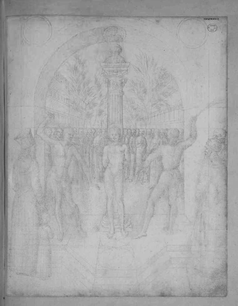 Flagellation 1440-70 Bellini British Museum A