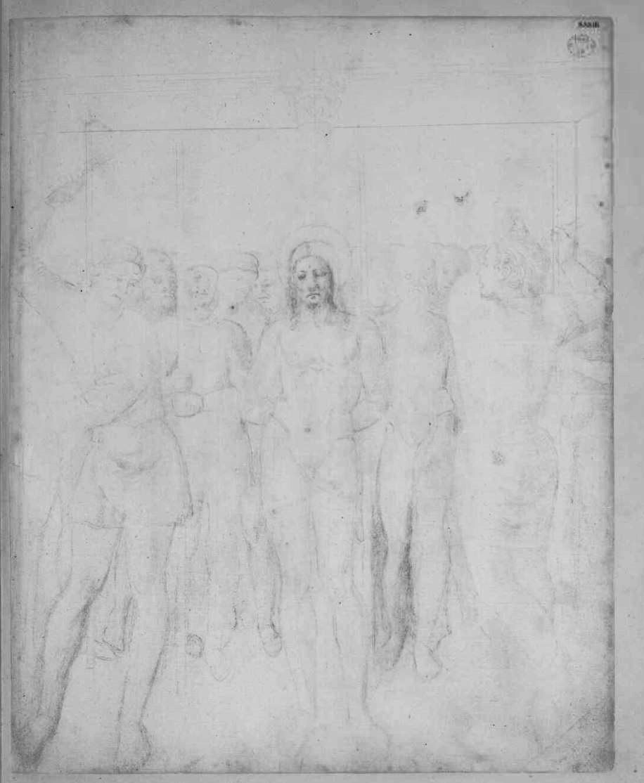 Flagellation 1440-70 Bellini British Museum B