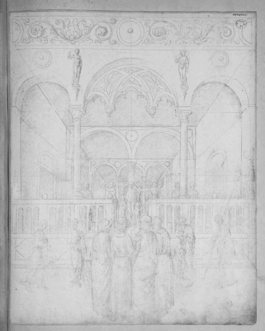 Flagellation 1440-70 Bellini British Museum C