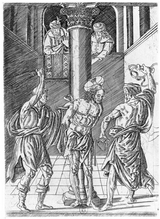 Flagellation Serie de la Vie du Christ et de la Vierge 1490-1500 Florence BNF