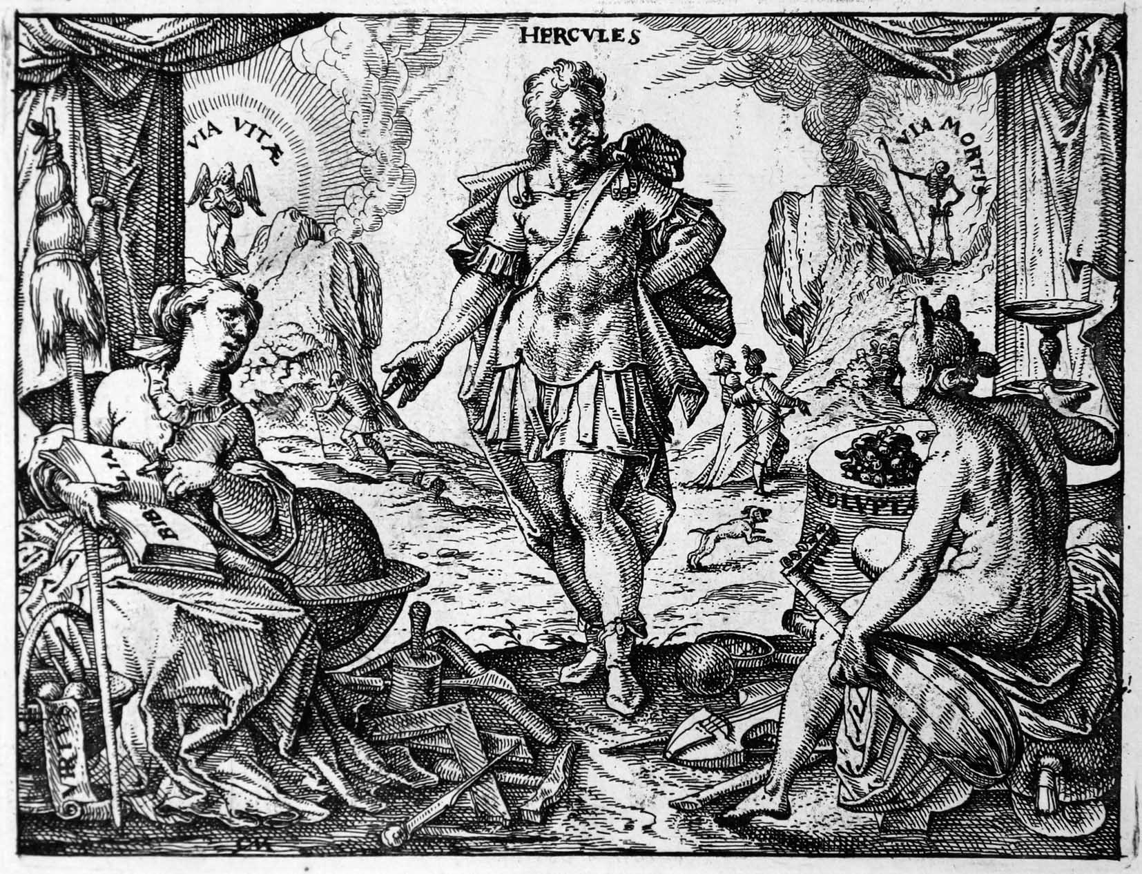 Hercule Cristoph Murer 1611-1614 Le choix d'Hercule
