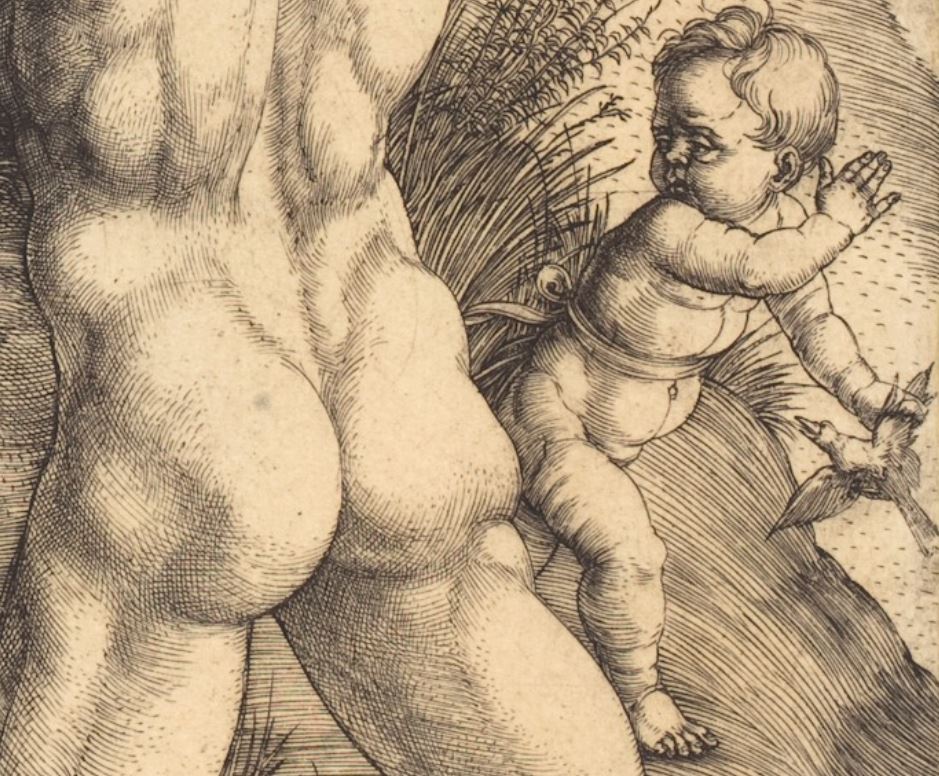 flagellation 1498-99 Albrecht_Dürer_-_Hercules NGA detail enfant