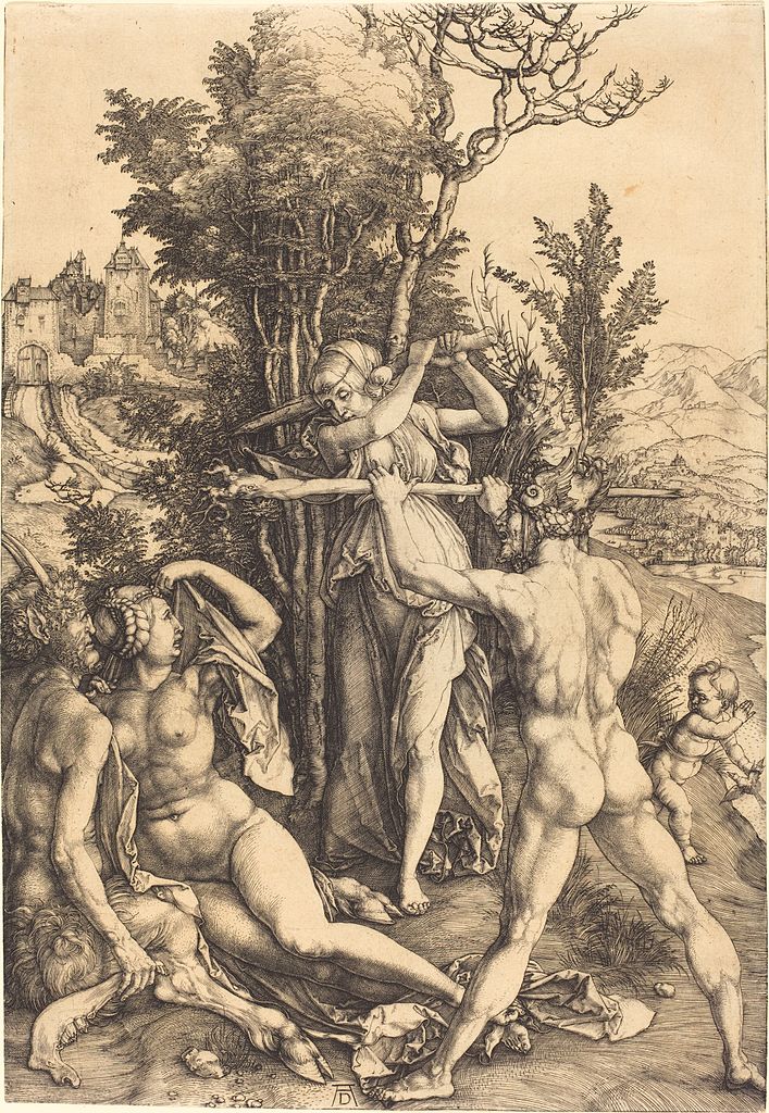 flagellation 1498-99 Albrecht_Dürer_-_Hercules NGA