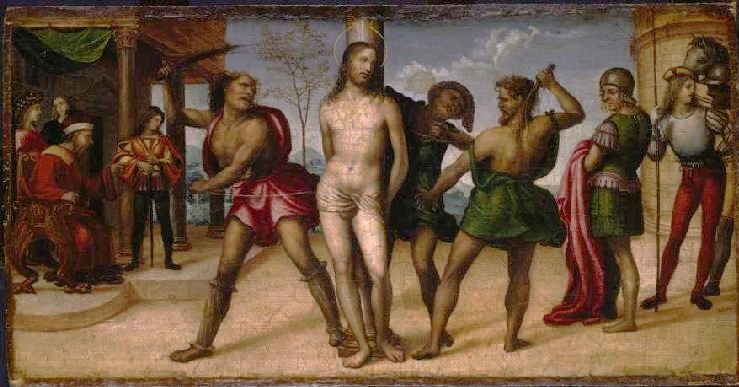 flagellation 1510 Sodoma Prdelle de la Deposition Museum of Fine Arts, Budapest