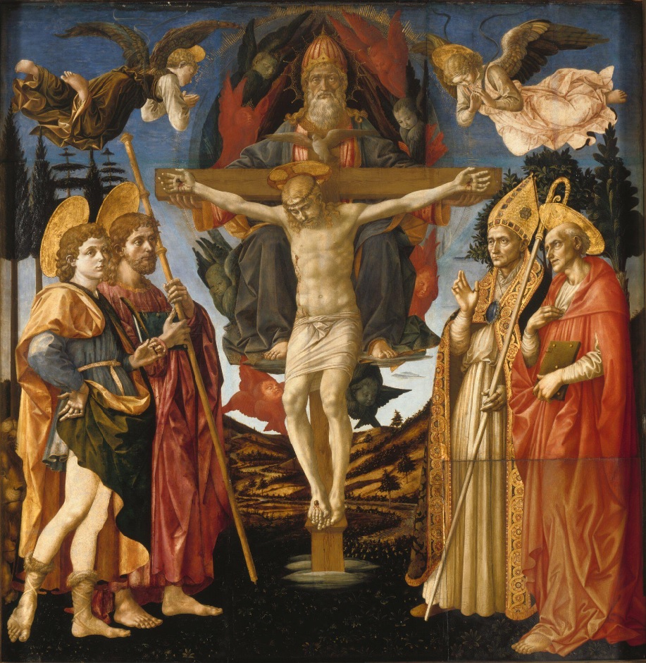 volume 1455-60 The Pistoia Santa Trinita Altarpiece Pesellino et Filippo Lippi National Gallery
