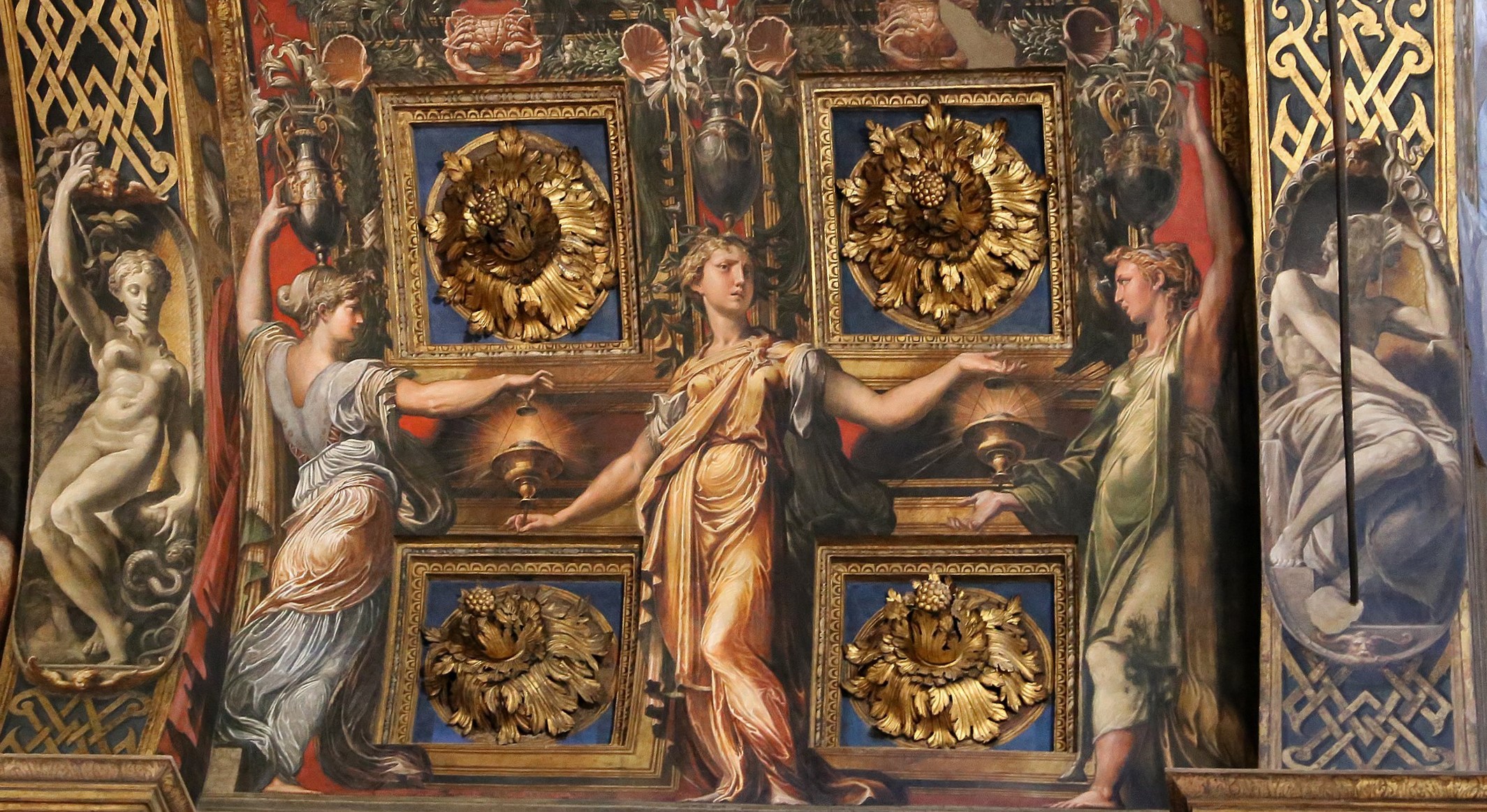 volume 1531-39 Parmigianino,_arcone_delle_vergine_savie basilica di Santa Maria della Steccata a Parma