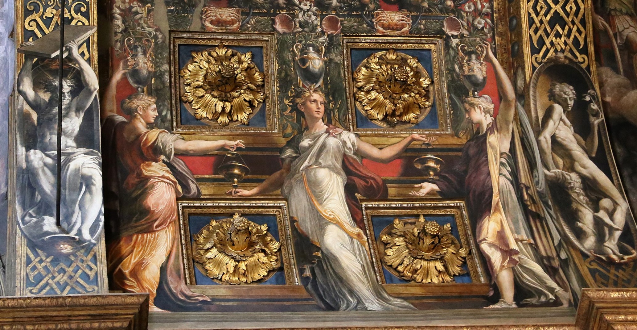 volume 1531-39 Parmigianino,_arcone_delle_vergine_stolte basilica di Santa Maria della Steccata a Parma