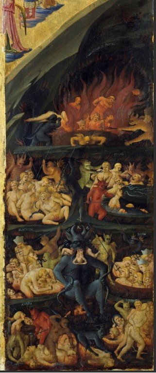 1447 ca Fra Angelico enfer Staatsmusem Berlin