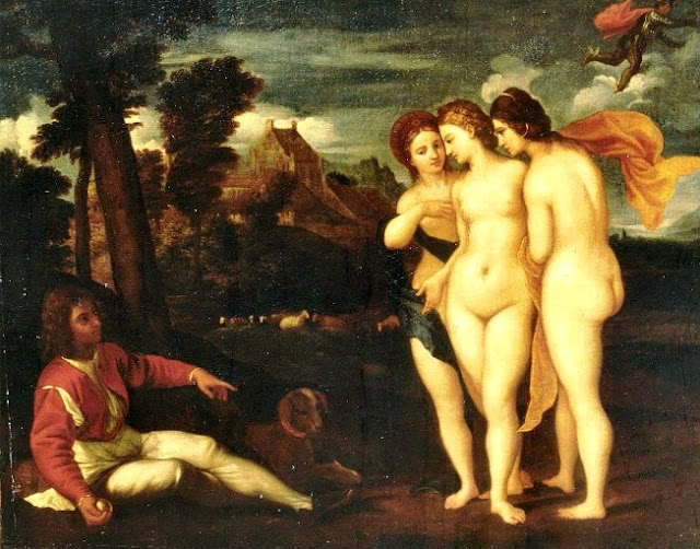 1512 Raphael_-_Raphael_and_the_Judgement_of_Paris collection Malmesbury Heron Court