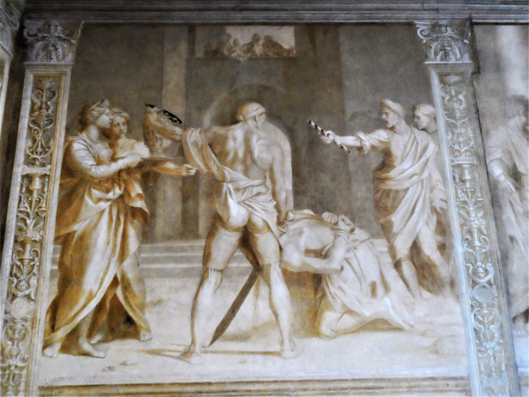 Andrea_del_Sarto 1523 Decapitation de Saint Jean Baptiste Chiostro della Scalzo