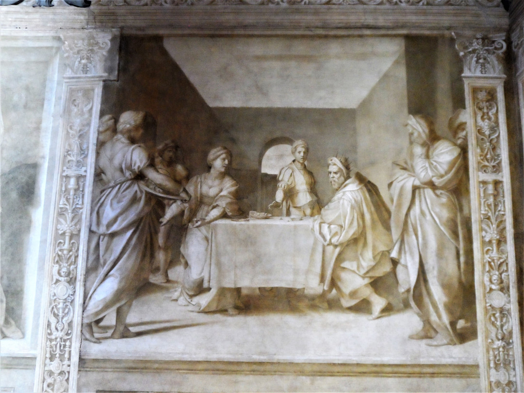 Andrea_del_Sarto 1523 Le banquet D'Herode Chiostro della Scalzo