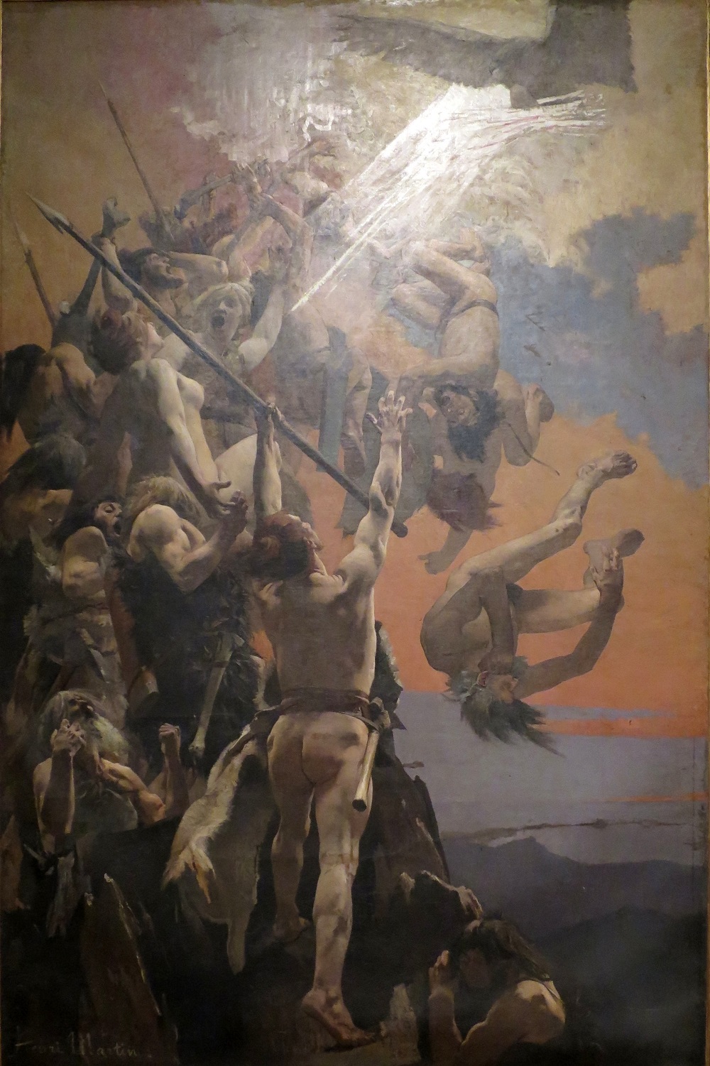 Henri_Martin_-_'Titans_Fighting_against_Jupiter',_1884-1885 Museu Nacional de Belas Artes Rio de Janeiro