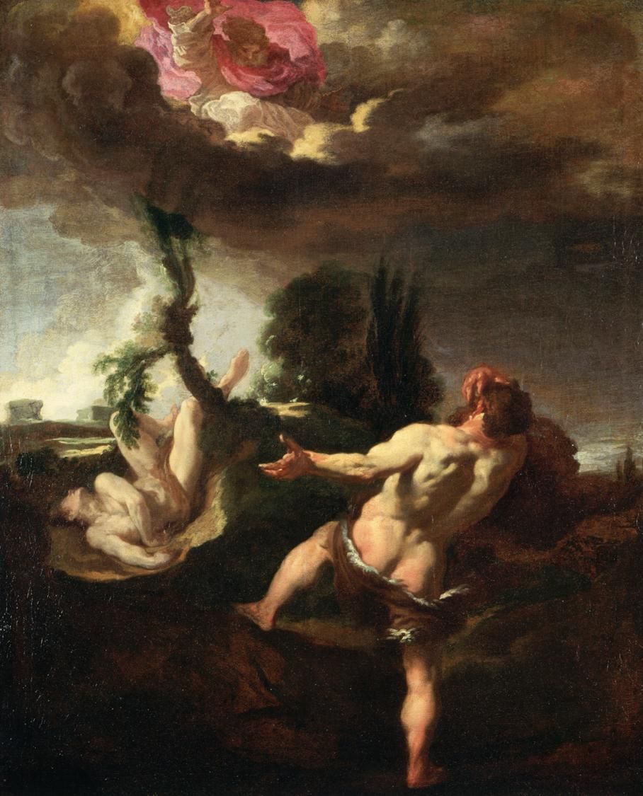 Johann Liss 1626-27 The Cursing of Cain Chrysler Museum of Art Norfolk