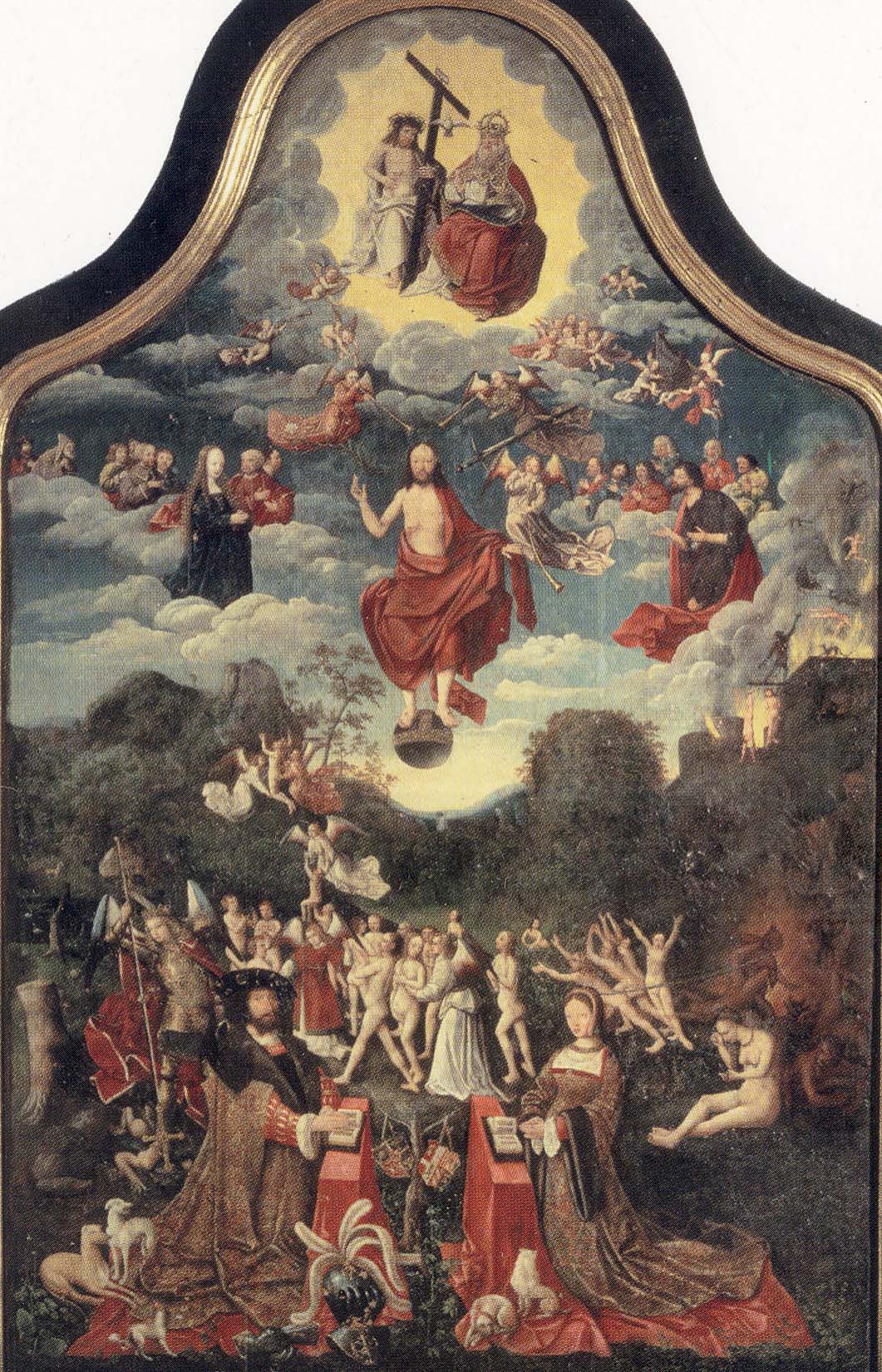 Jugement dernier avec Christian II et Elisabeth d'Autriche Carmelite_Cloister_Church_Elsinore_altar_c_1514_Copenhagen